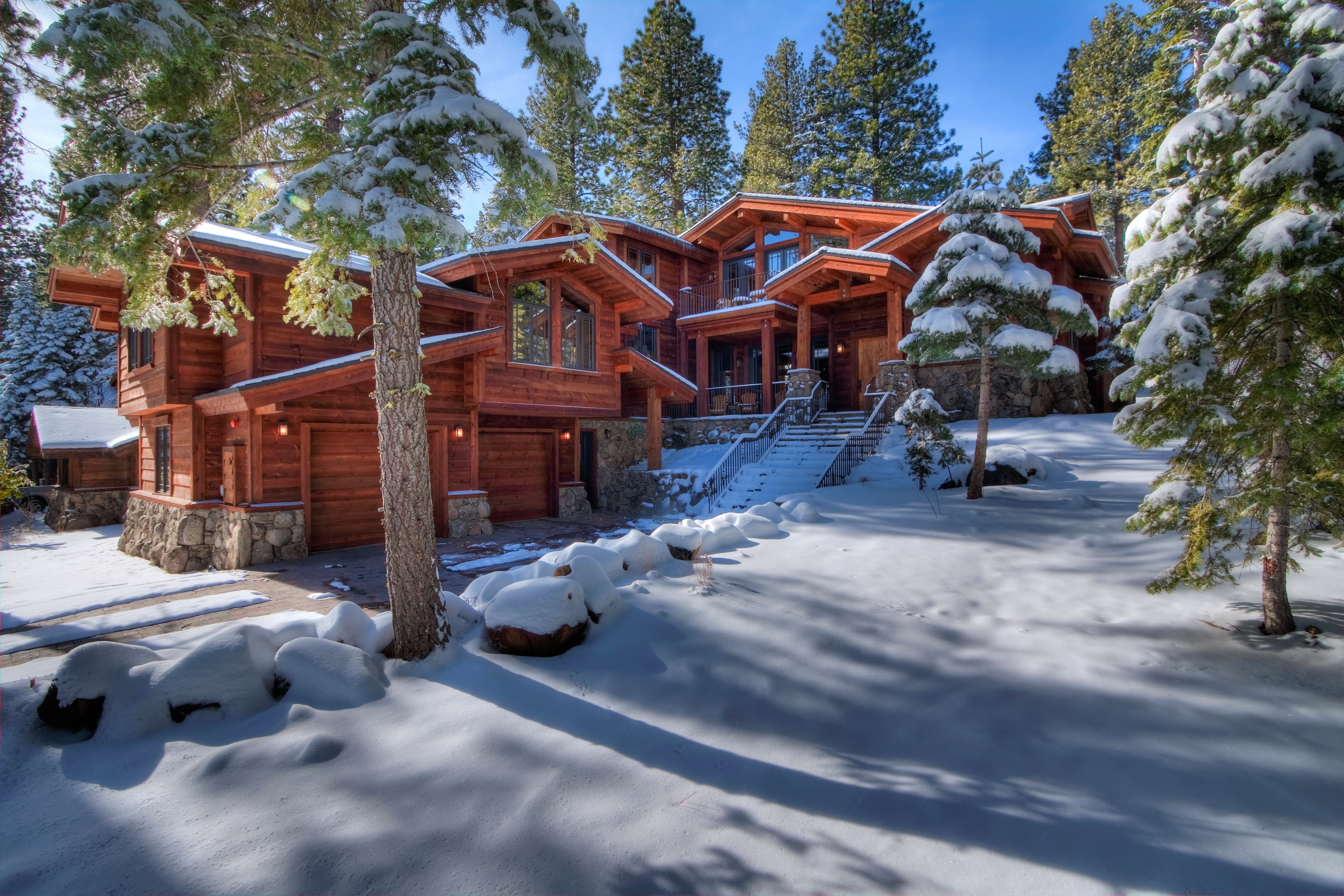 usa, Resort, Winter, Houses, Northstar, California, Snow, Winter Wallpaper