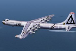 bomber, Artwork, United, States, Air, Force, B 36, Peacemaker, Flight, Simulator, 2004