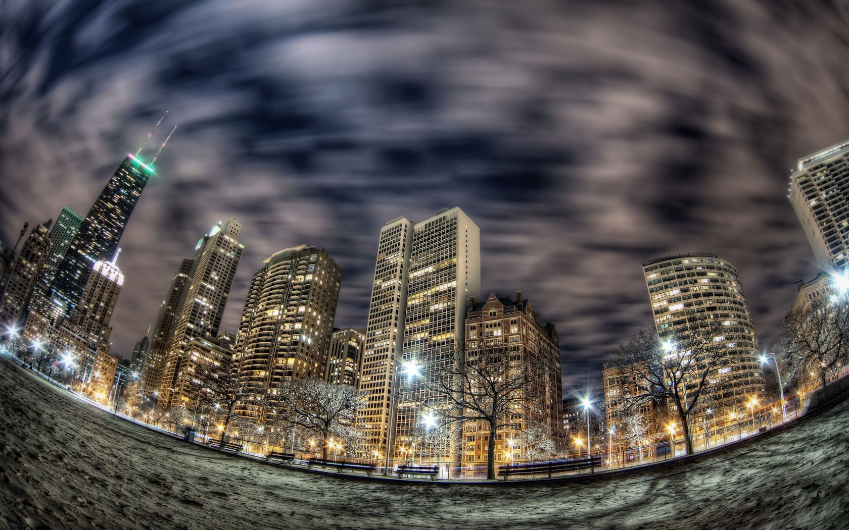 cityscapes, Hdr, Photography, Fisheye, Effect Wallpaper
