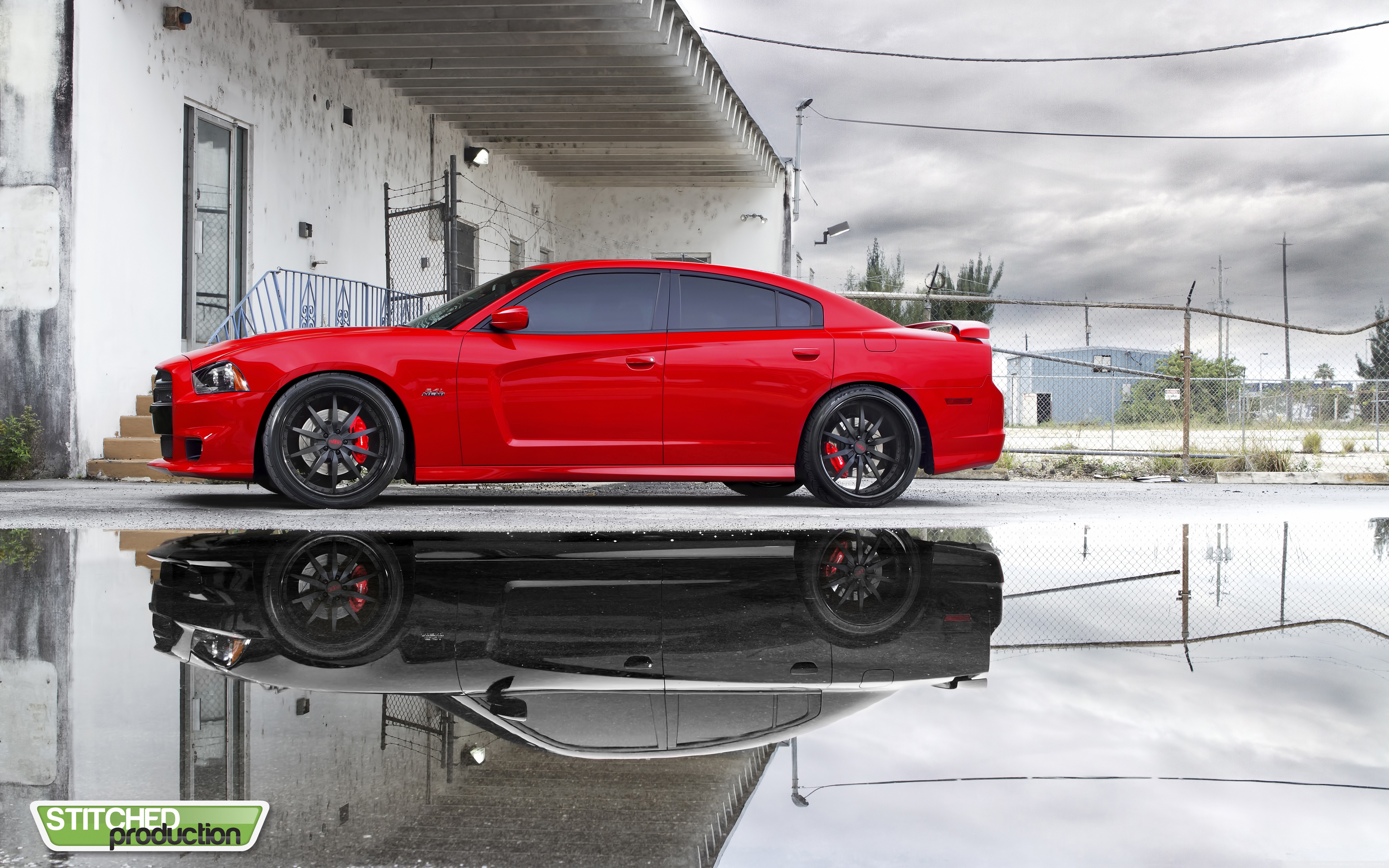 dodge, Charger, Srt8,  , The, Evil, Twin Wallpaper