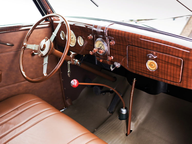 1936, Ford, V8, Deluxe, Convertible, Coupe,  68 730 , Retro, V 8, Interior HD Wallpaper Desktop Background