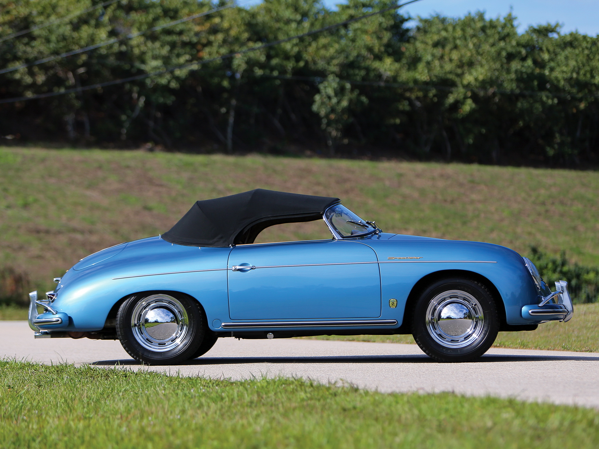 1955 57, Porsche, 356a, 1600, Speedster, Reutter, Us spec,  t 1 , Supercar, Retro, Ee Wallpaper