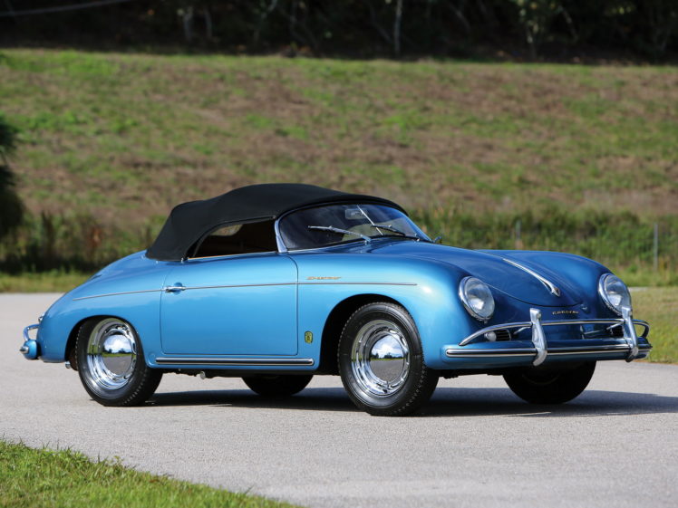 1955 57, Porsche, 356a, 1600, Speedster, Reutter, Us spec,  t 1 , Supercar, Retro HD Wallpaper Desktop Background