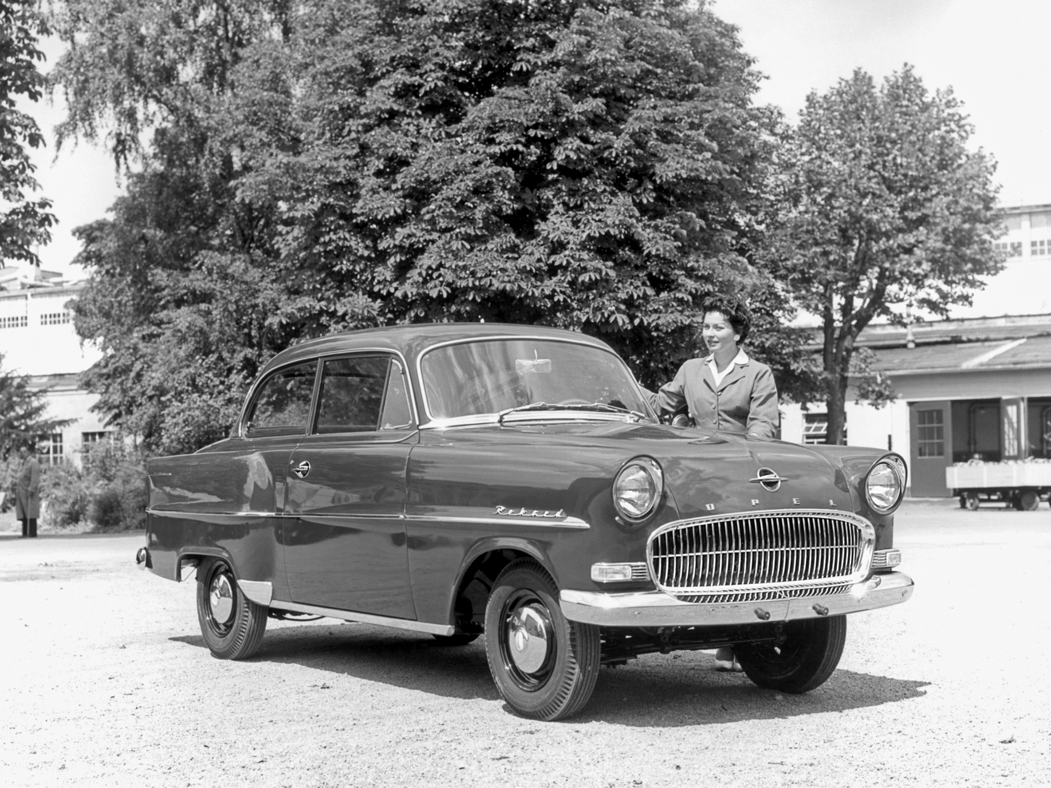 1957, Opel, Olympia, Rekord, Retro Wallpaper