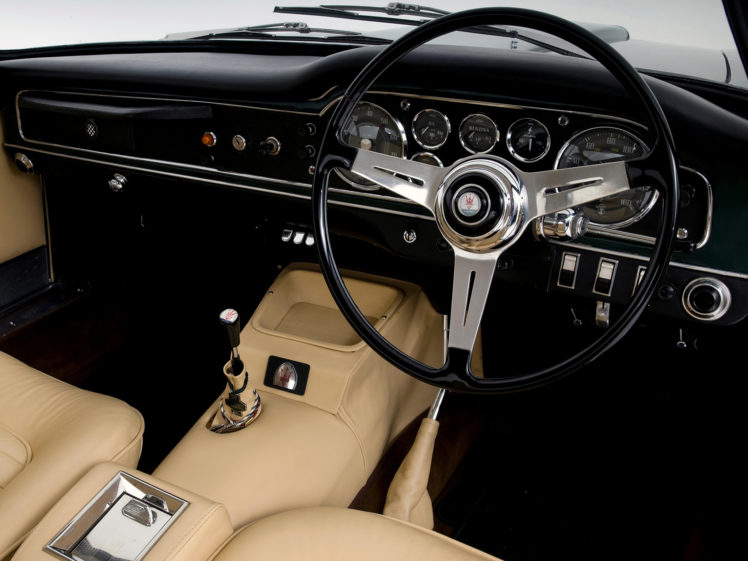 1962 65, Maserati, 3500, Gti, Sebring,  am101 , Classic, Interior HD Wallpaper Desktop Background