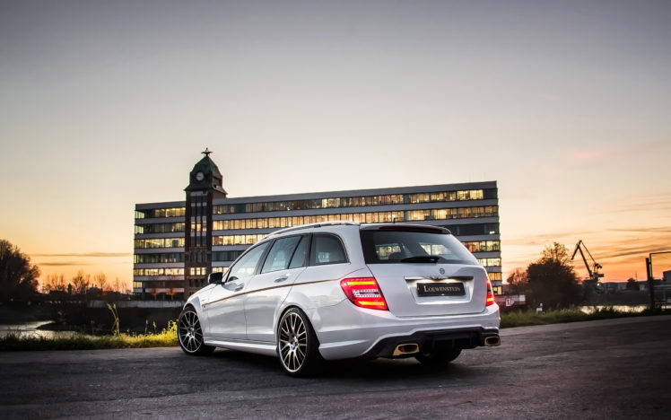 2014, Loewenstein, Mercedes, Benz, C63, Amg, Lm63 700, Compressor, Stationwagon, Tuning HD Wallpaper Desktop Background