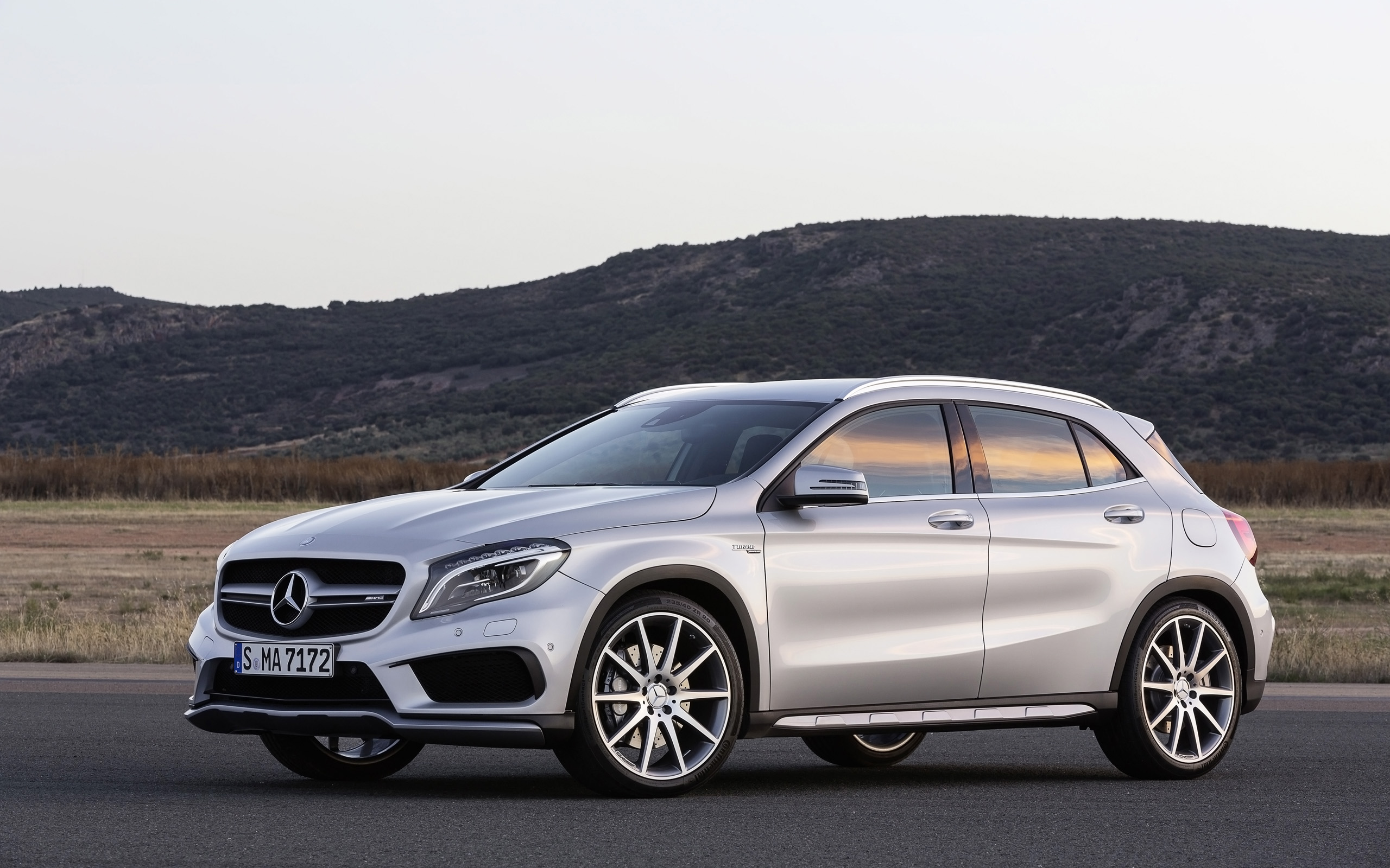 2014, Mercedes, Benz, Gla 45, Amg, Rf Wallpaper