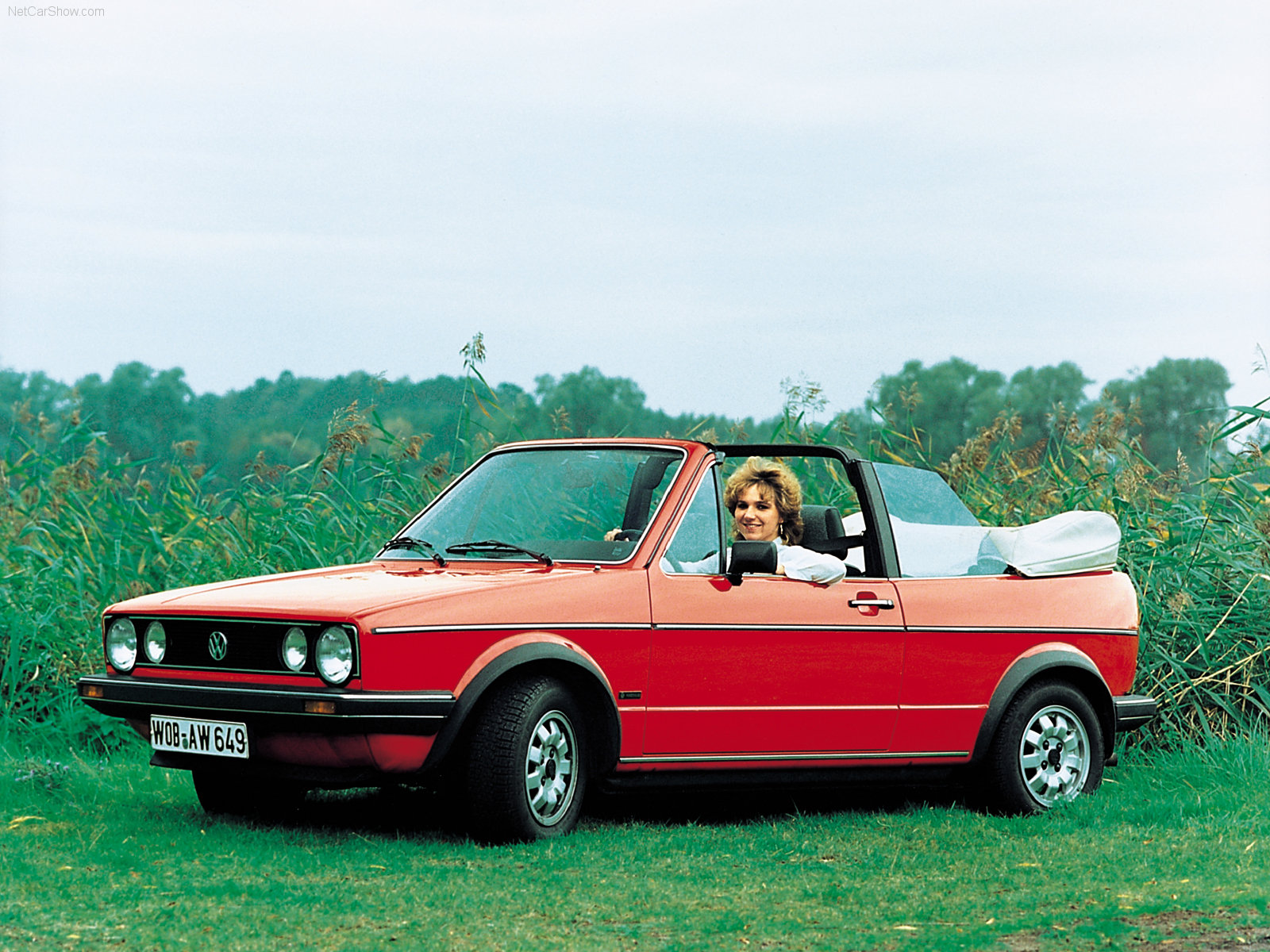 volkswagen, Golf, Cabriolet, 1979 Wallpaper