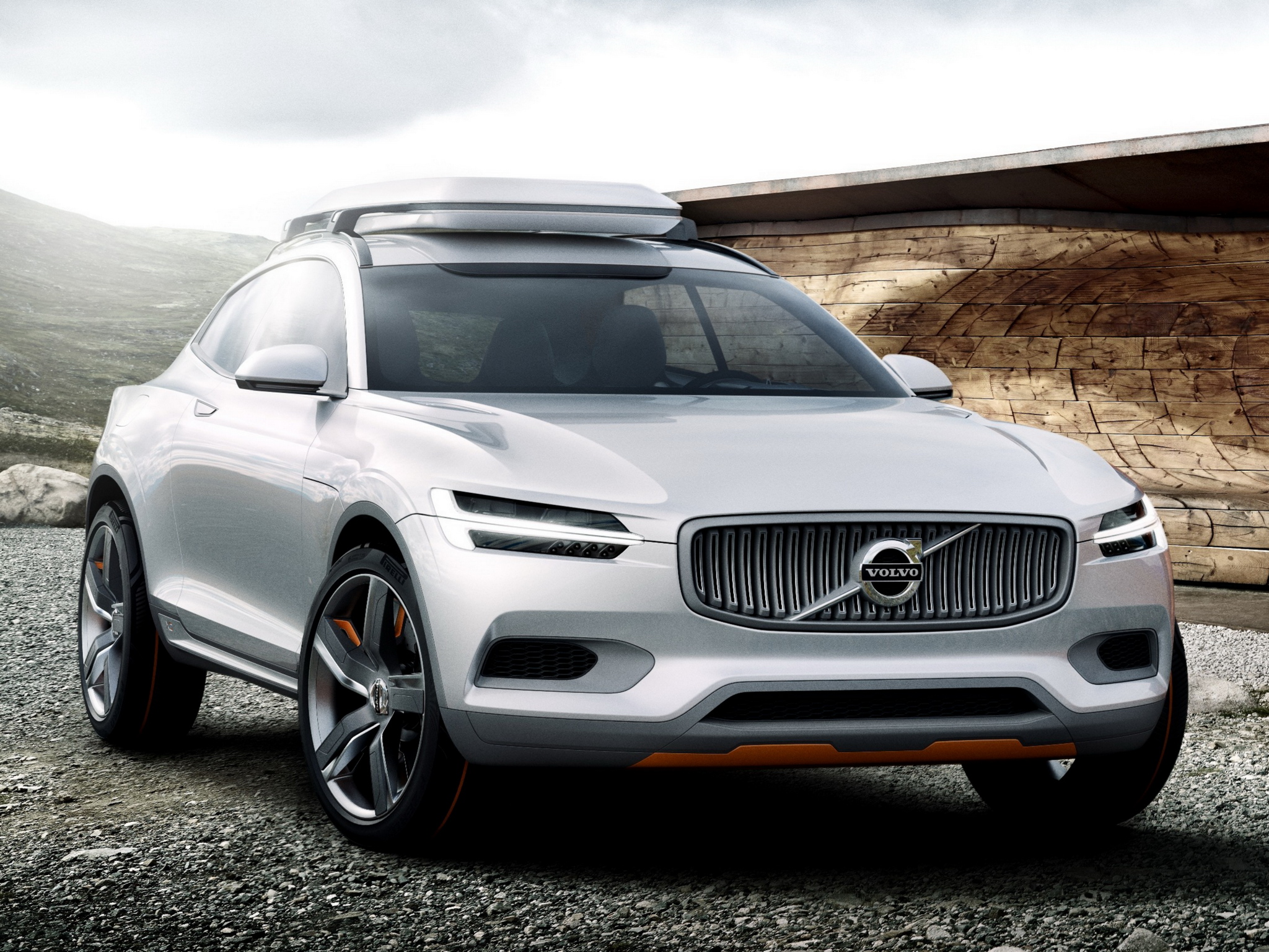 2014, Volvo, Concept, X c, Coupe Wallpaper