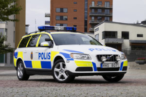 volvo, V70,  police, Car , 2008