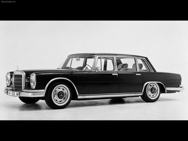 mercedes benz, 600, Pullman, Limousine, 1964 HD Wallpaper Desktop Background