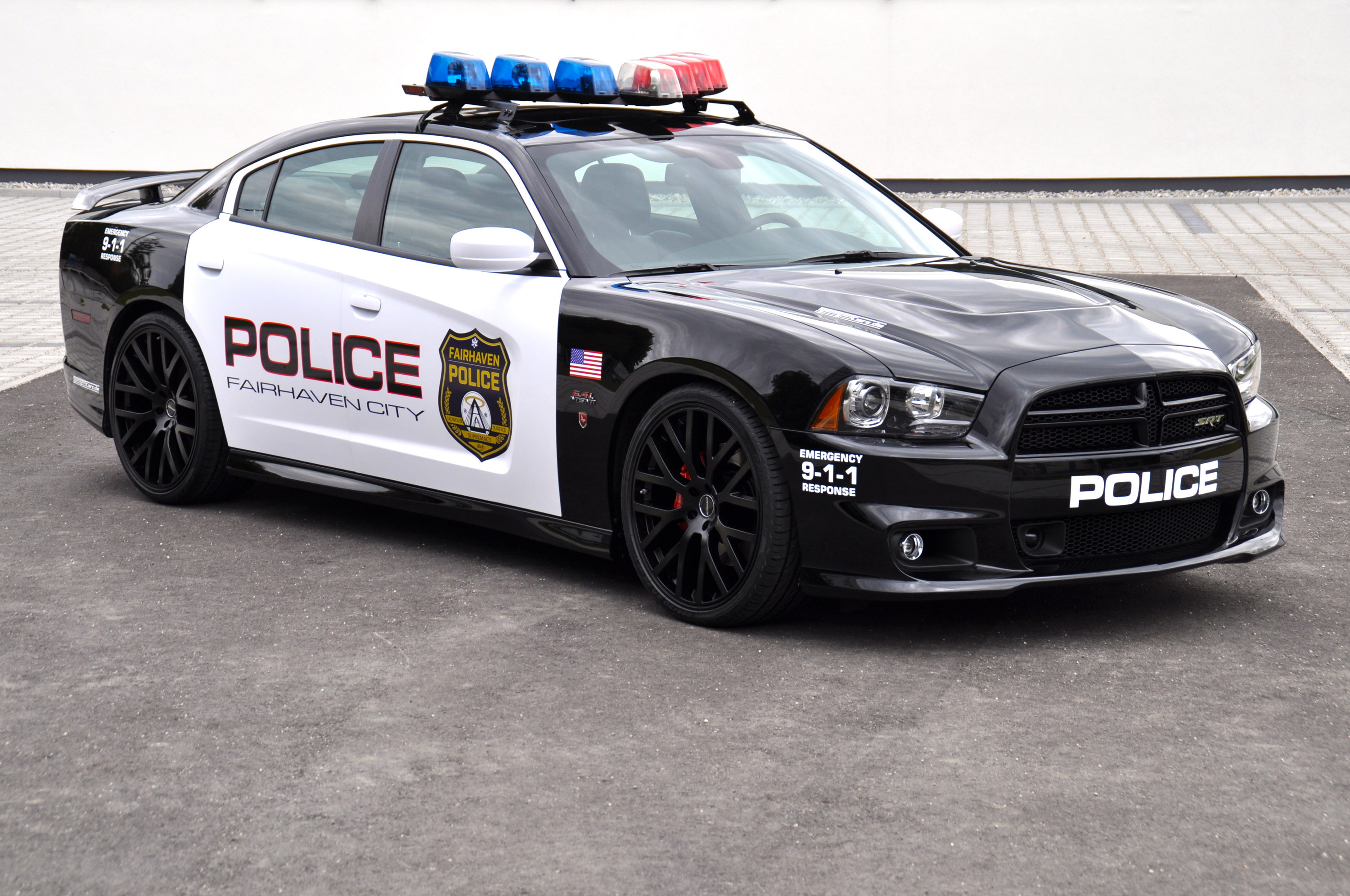 dodge, Charger, Srt8,  police Wallpaper