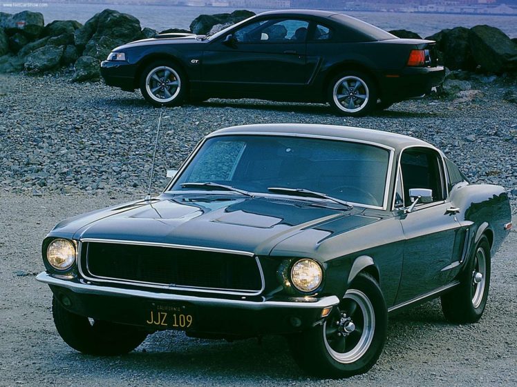 ford, Mustang, Bullitt, Fastback, 1968 HD Wallpaper Desktop Background