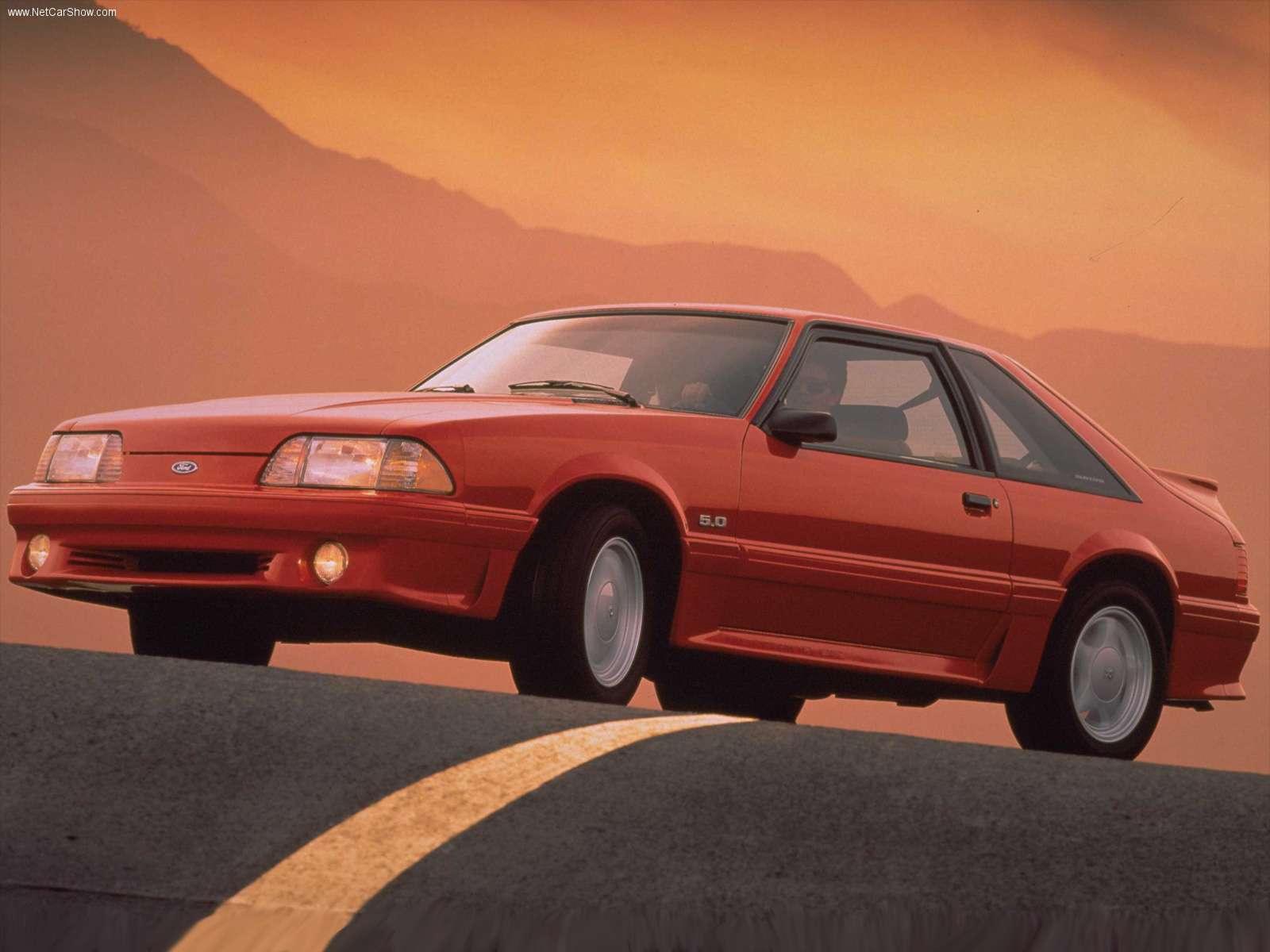 ford, Mustang, Gt, 1993 Wallpaper