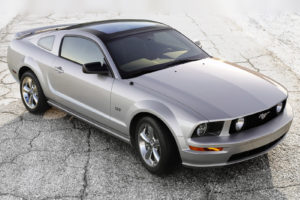 ford, Mustang, Glass, Roof, 2009