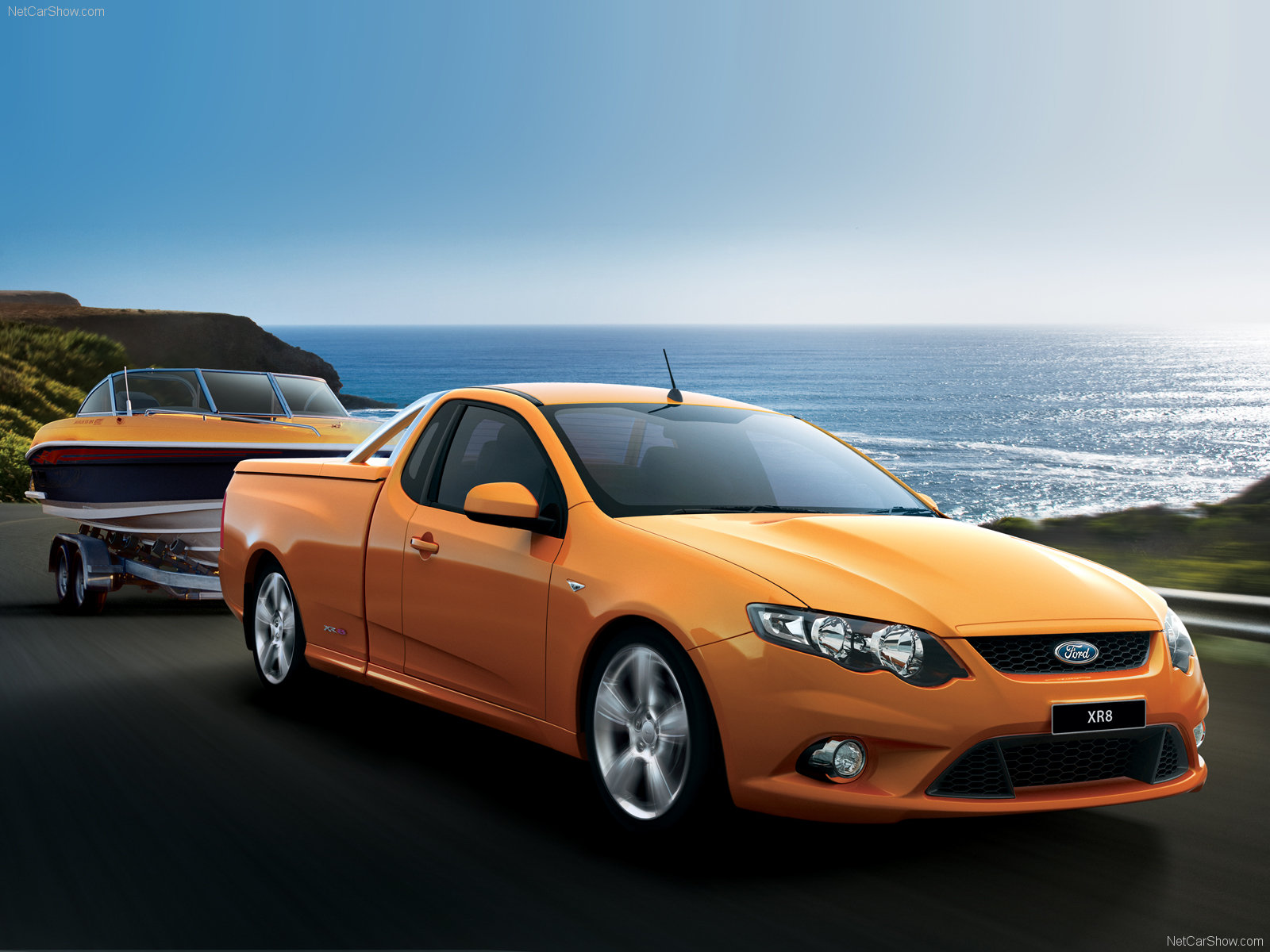 ford, Fg, Falcon, Ute, Xr8, 2008 Wallpaper