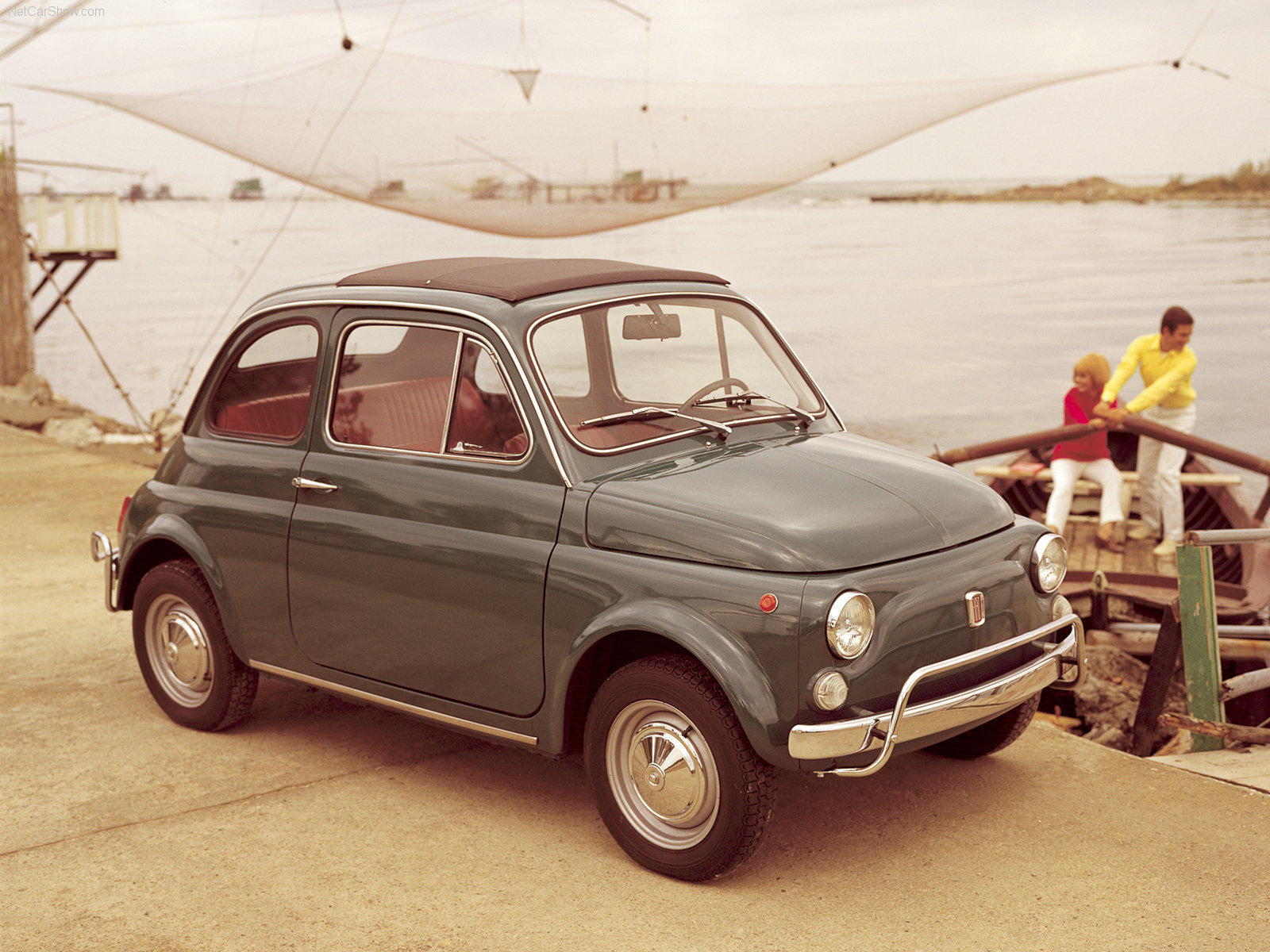 fiat, 500, 1957 Wallpaper