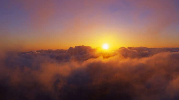 clouds, Landscapes, Nature, Sun, Skyscapes HD Wallpaper Desktop Background