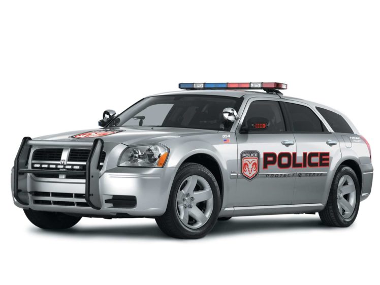 dodge, Magnum, Police, Vehicle, 2006 HD Wallpaper Desktop Background