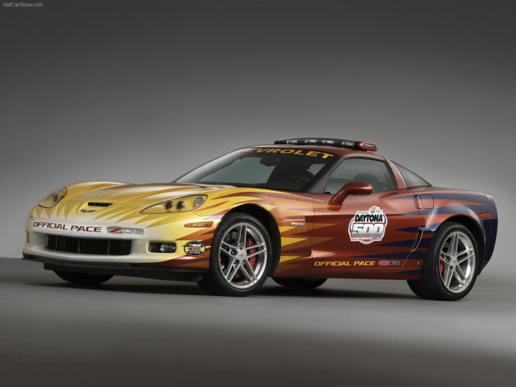 chevrolet, Corvette, Z06, Daytona, 500, Pace, Car, 2006 HD Wallpaper Desktop Background