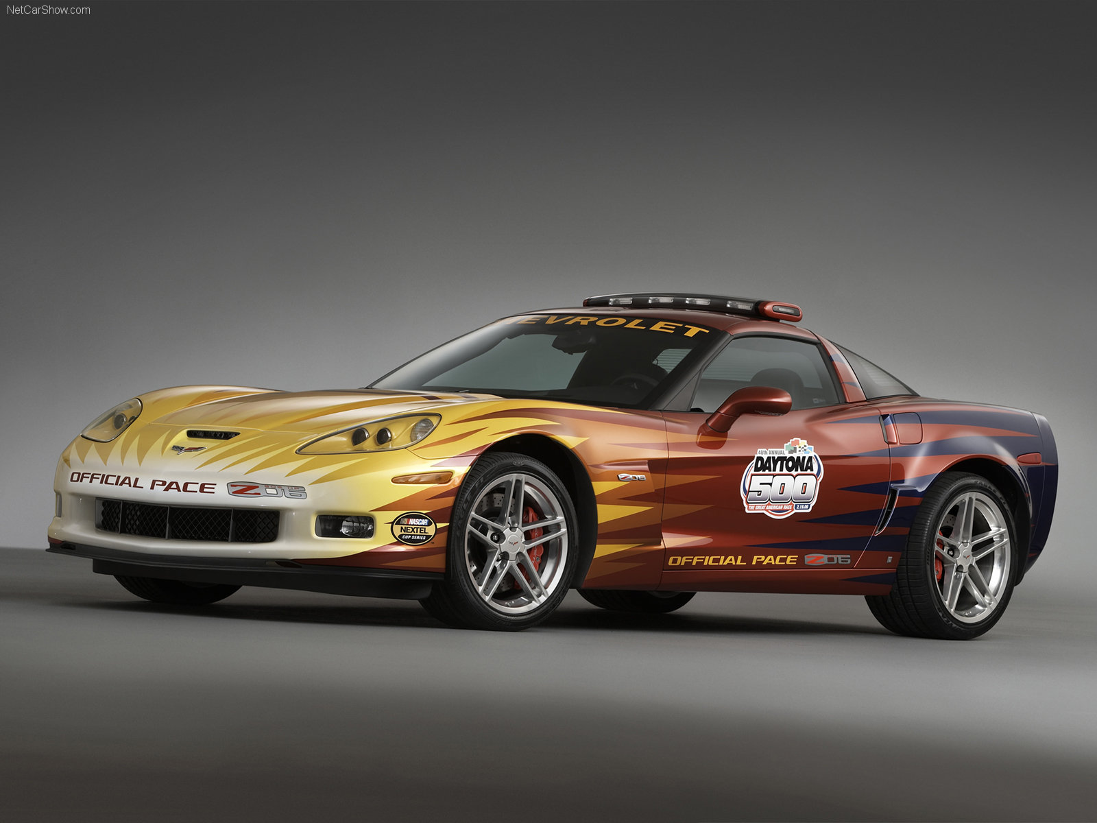 chevrolet, Corvette, Z06, Daytona, 500, Pace, Car, 2006 Wallpaper