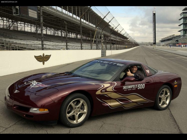 chevrolet, Corvette, Indy, 500, Pace, Car, 2002 HD Wallpaper Desktop Background