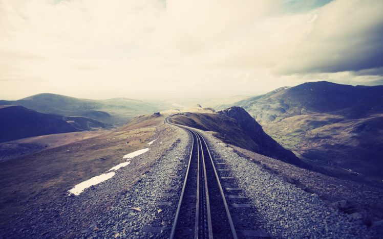 landscapes, Railroad, Tracks, Railroads HD Wallpaper Desktop Background
