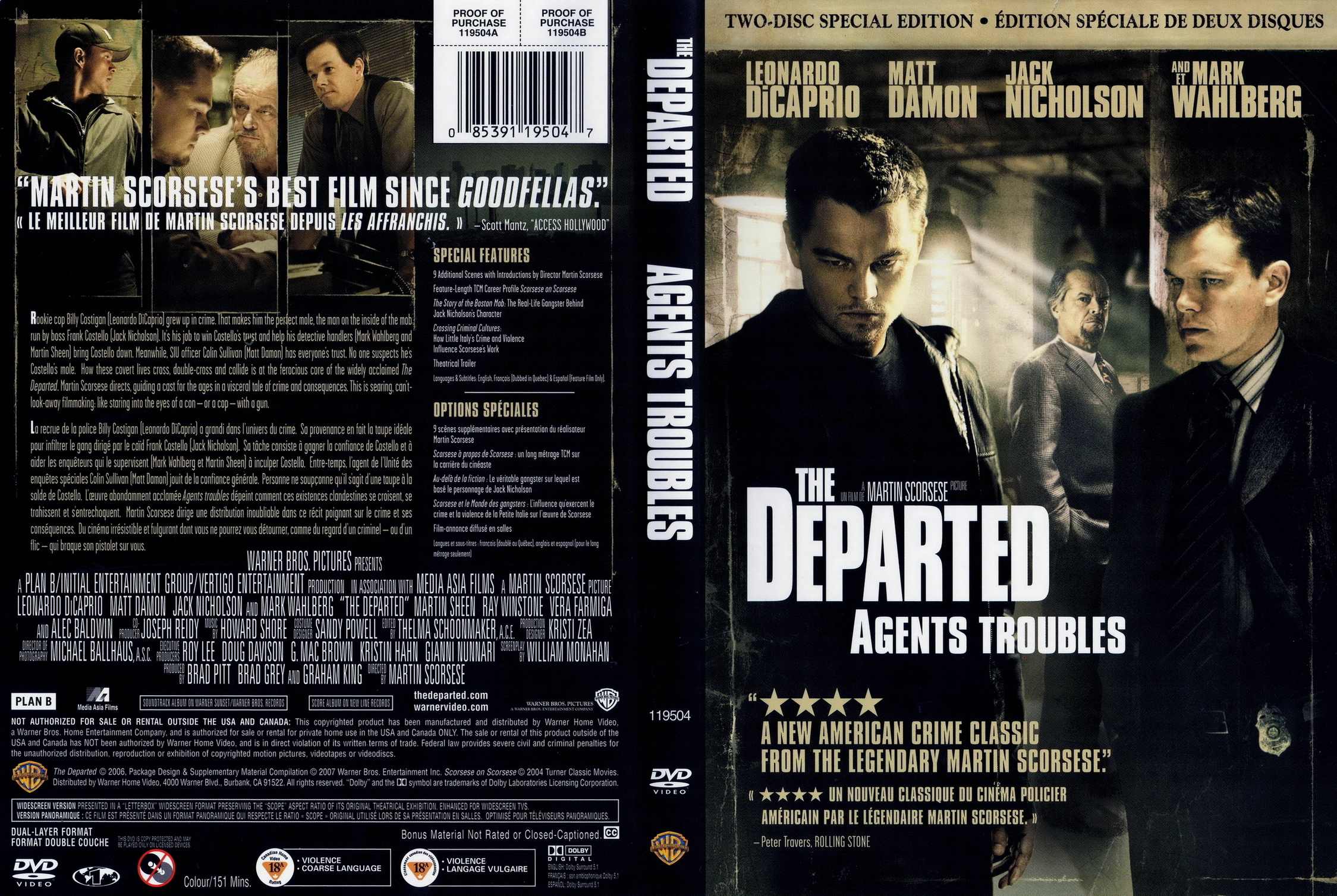 the, Departed, Crime, Thriller, Leonardo, Dicaprio, Poster Wallpapers HD /  Desktop and Mobile Backgrounds