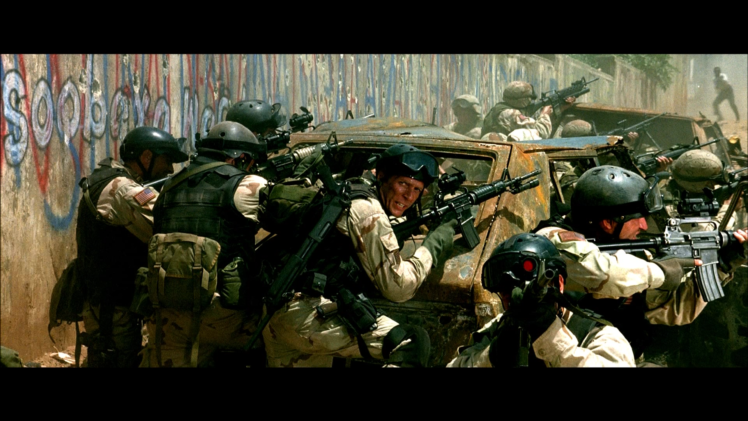 black hawk down, Drama, History, War, Action, Black, Hawk, Down, Military, Soldier, Battle, Weapon, Gun HD Wallpaper Desktop Background