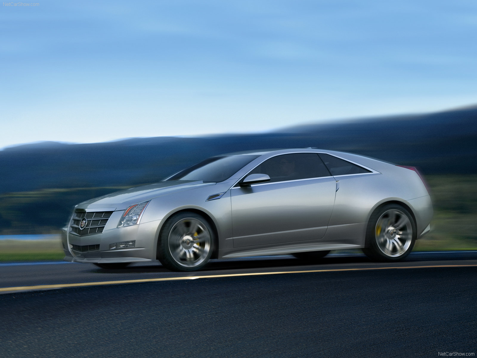 cadillac, Cts, Coupe, Concept, 2008 Wallpaper