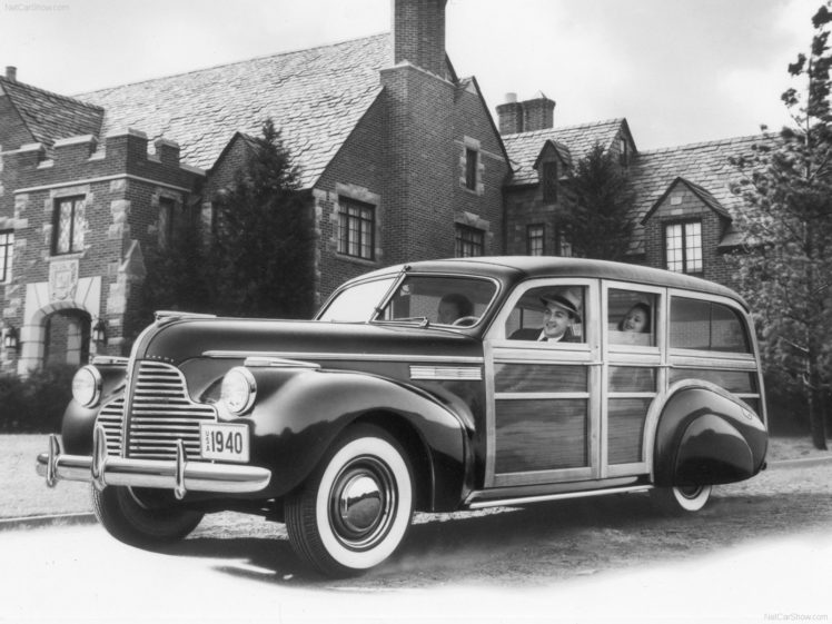 buick, Super, Estate, Wagon, 1940 HD Wallpaper Desktop Background