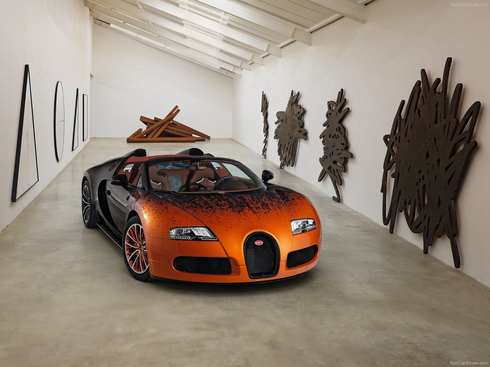 bugatti, Veyron, Grand, Sport, Bernar, Venet, 2012 Wallpaper