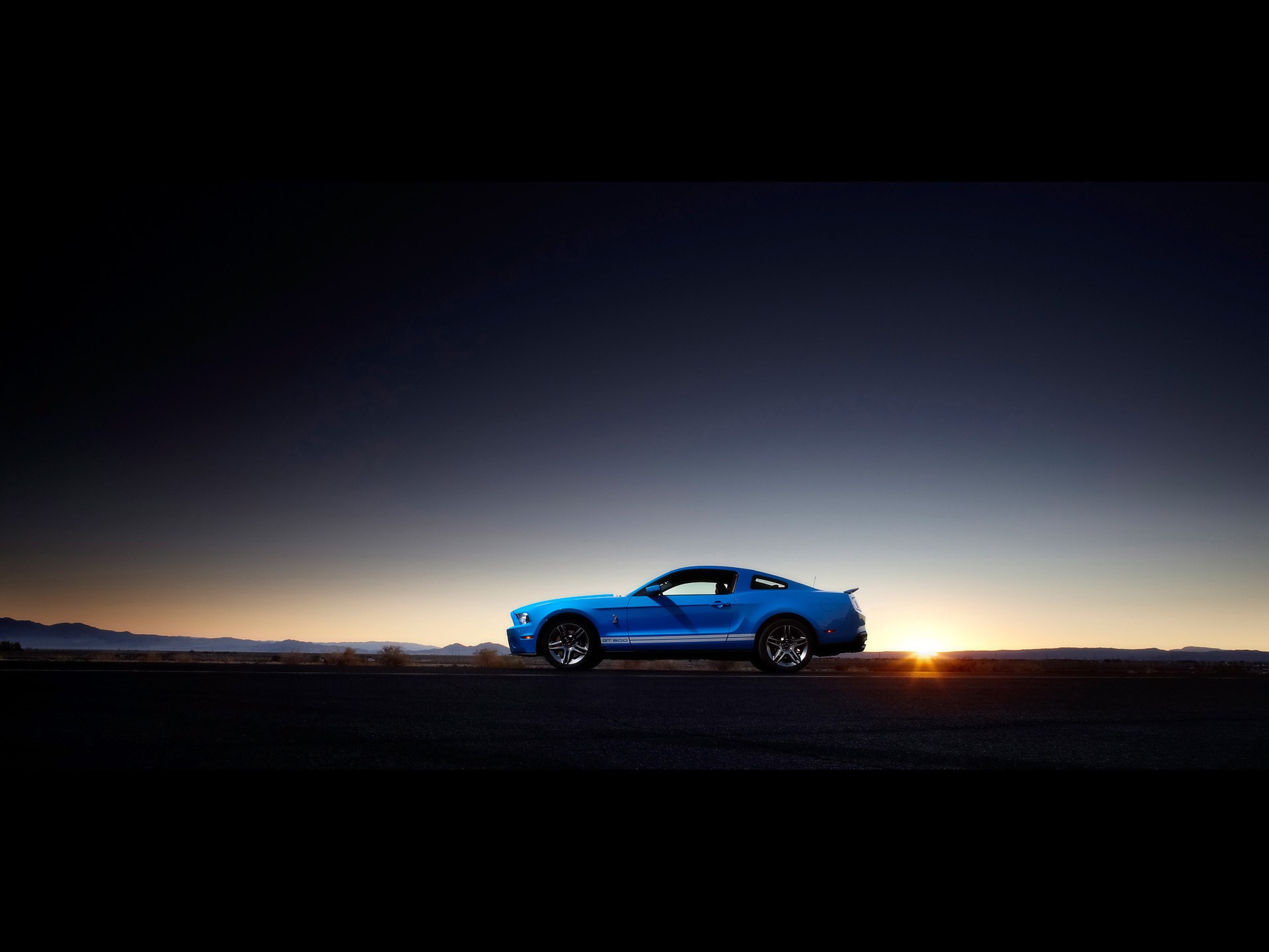 sunset, Muscle, Cars, Ford, Shelby, Ford, Mustang, Shelby, Gt500 Wallpaper