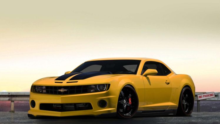 cars, Chevrolet, Vehicles, Tuning, Chevrolet, Camaro, Yellow, Cars HD Wallpaper Desktop Background