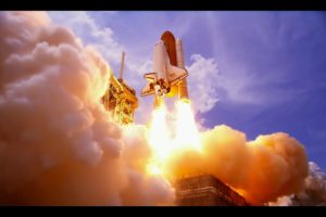 space shuttle, Spaceships, Spacecrafts, Rockets, Nasa, Fire, Flames, Sci fi