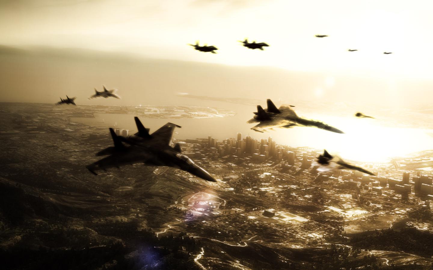 ace, Combat, Game, Jet, Airplane, Aircraft, Fighter, Plane, Military Wallpaper