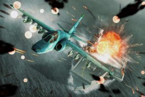 ace, Combat, Game, Jet, Airplane, Aircraft, Fighter, Plane, Military, Battle, Explosion, Fire, Ship, Boat, Carrier, Hg