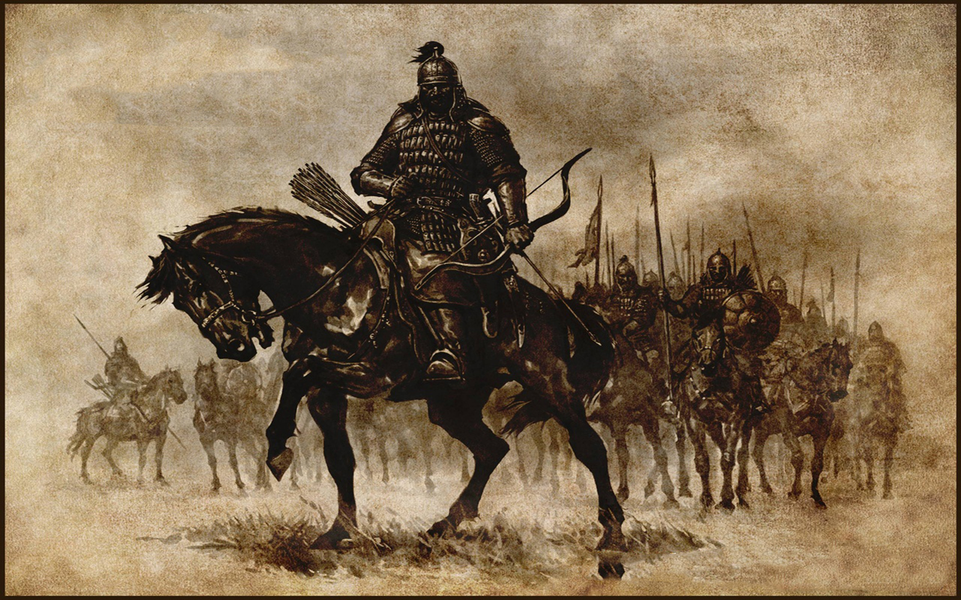 mount, And, Blade, Fantasy, Warrior, Armor, Weapon, Archer, Horse Wallpaper