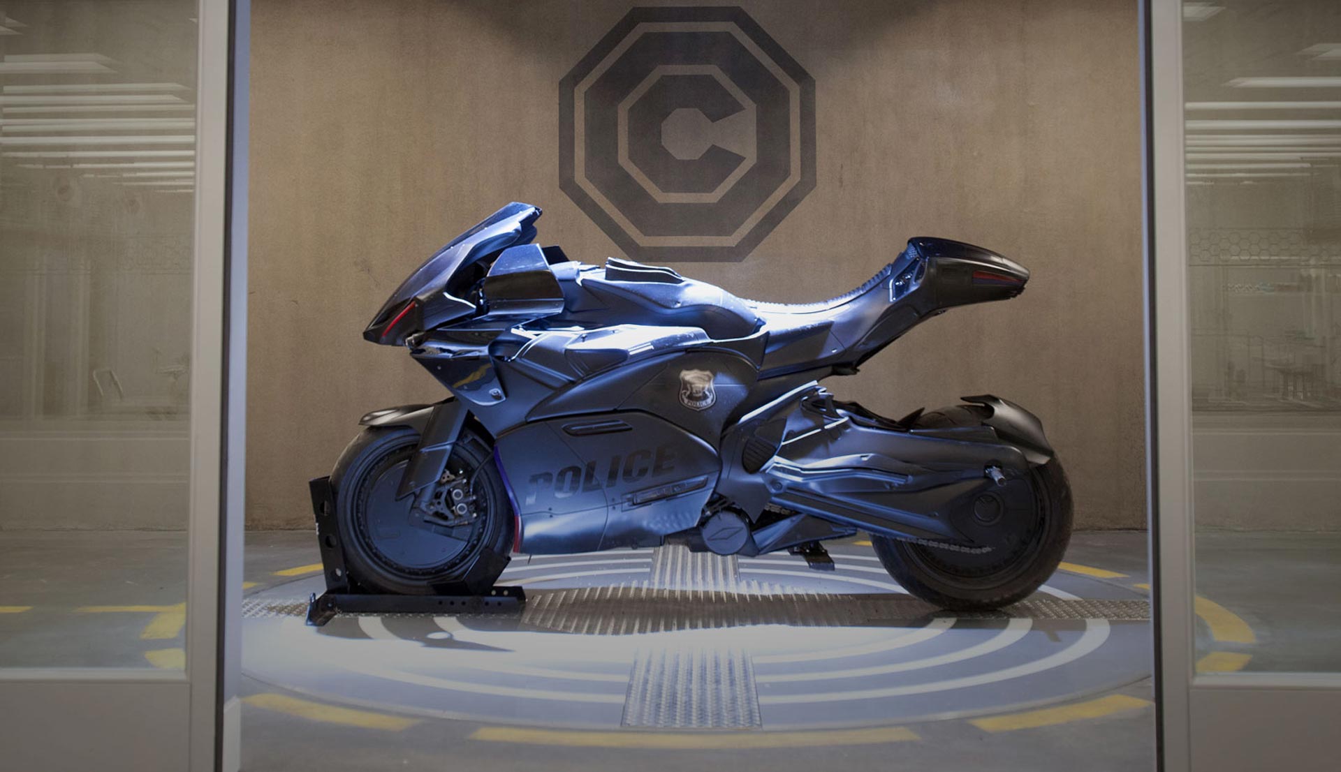 robocop, Sci f, Motorbike, Custom, Tuning, Superbike, Police Wallpaper