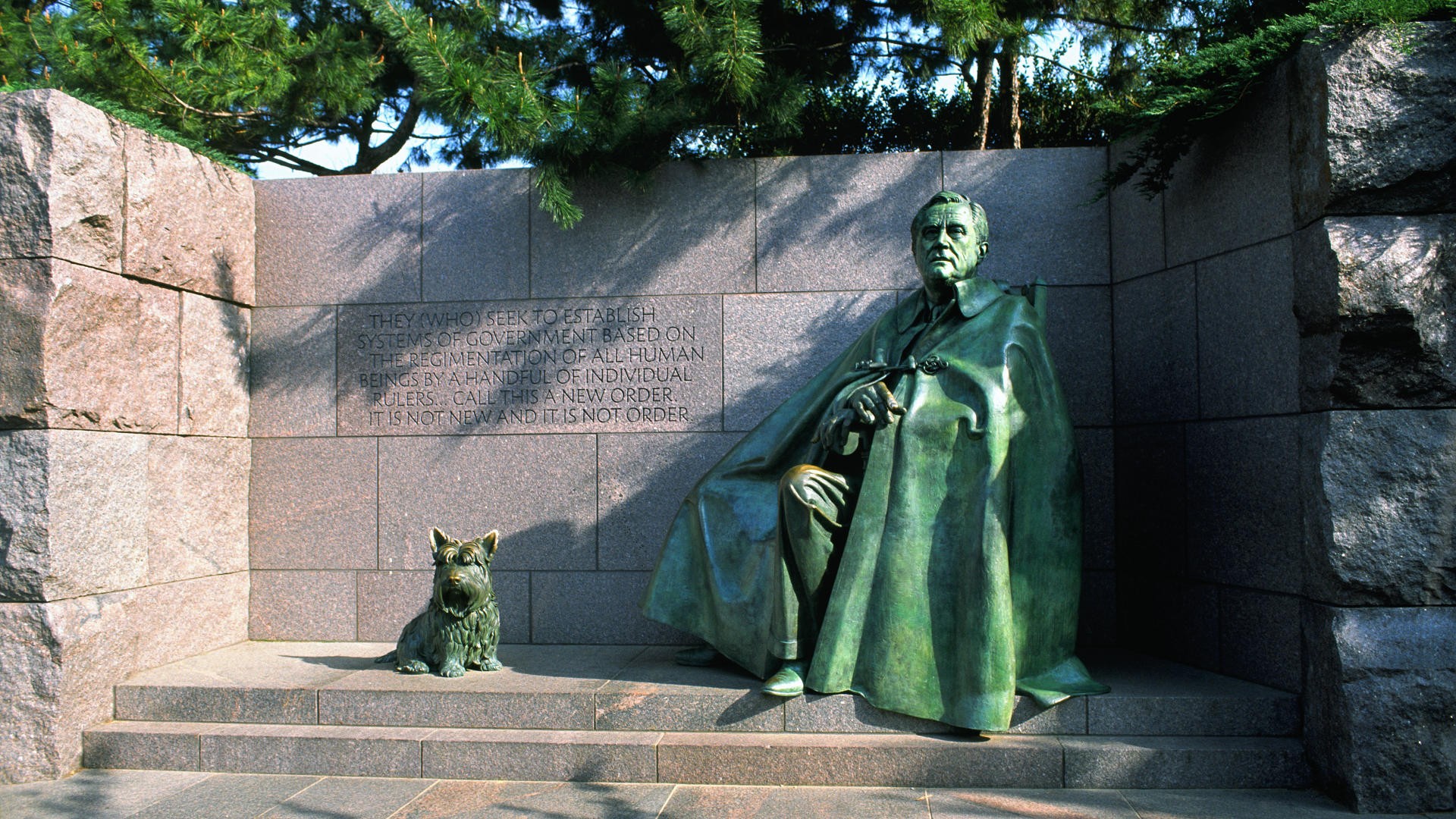 washington, Dc, Memorial, Statues, Franklin, D, , Roosevelt Wallpaper