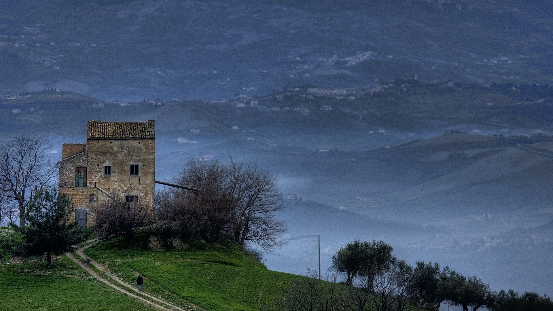 landscapes, Houses Wallpaper