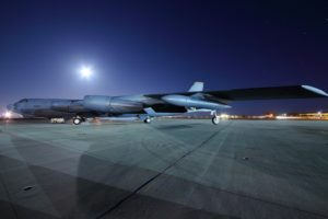 aircraft, Night, Airports, B 52, Stratofortress