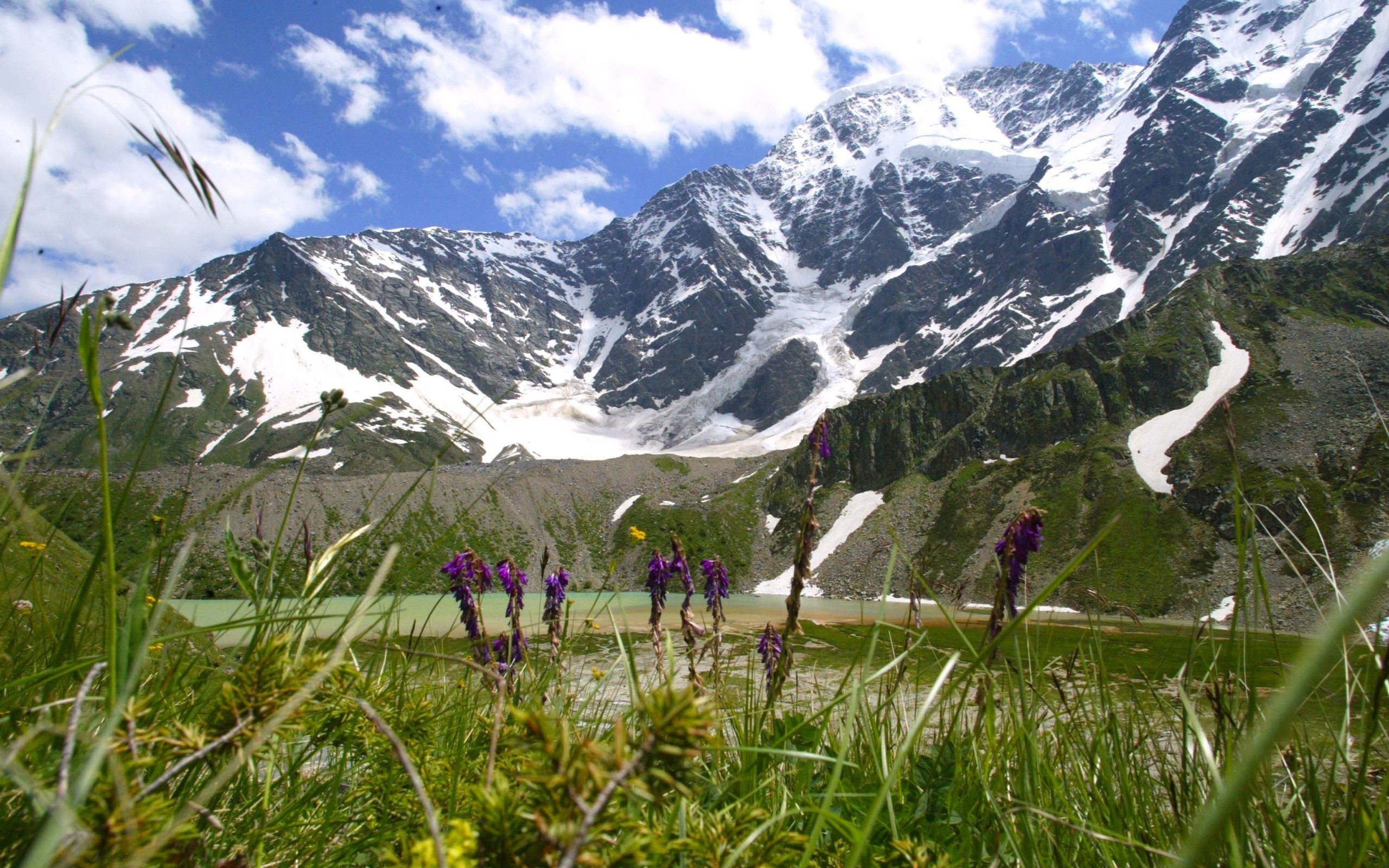 mountains, Landscapes, Nature, Snow Wallpaper