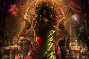 damia, Sage of stone, Magic the gathering, Fantasy, Games, Card games, Cg, Digital art
