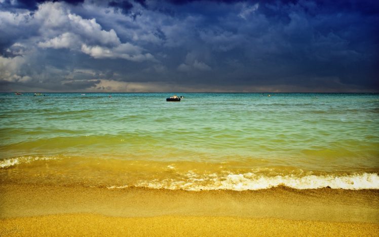 water, Clouds, Landscapes HD Wallpaper Desktop Background