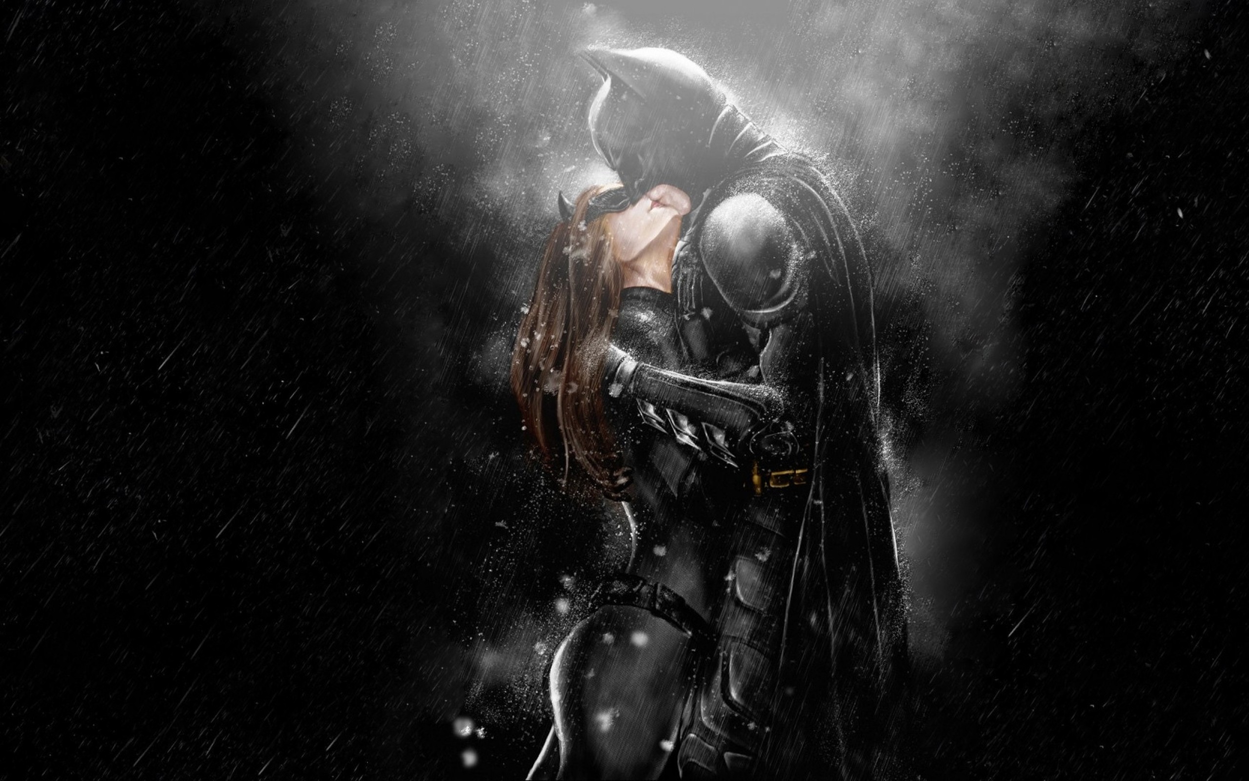 Batman Kissing Batman The Dark Knight Rises Catwomen Wallpapers Hd Desktop And Mobile Backgrounds