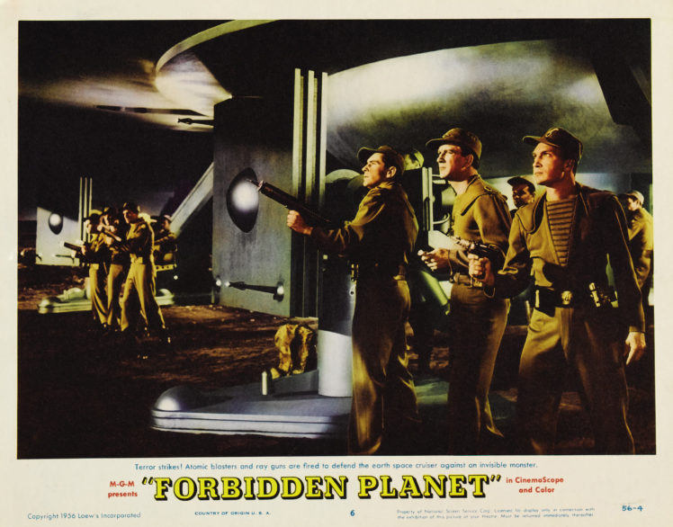 forbidden, Planet, Action, Adventure, Sci fi, Poster HD Wallpaper Desktop Background