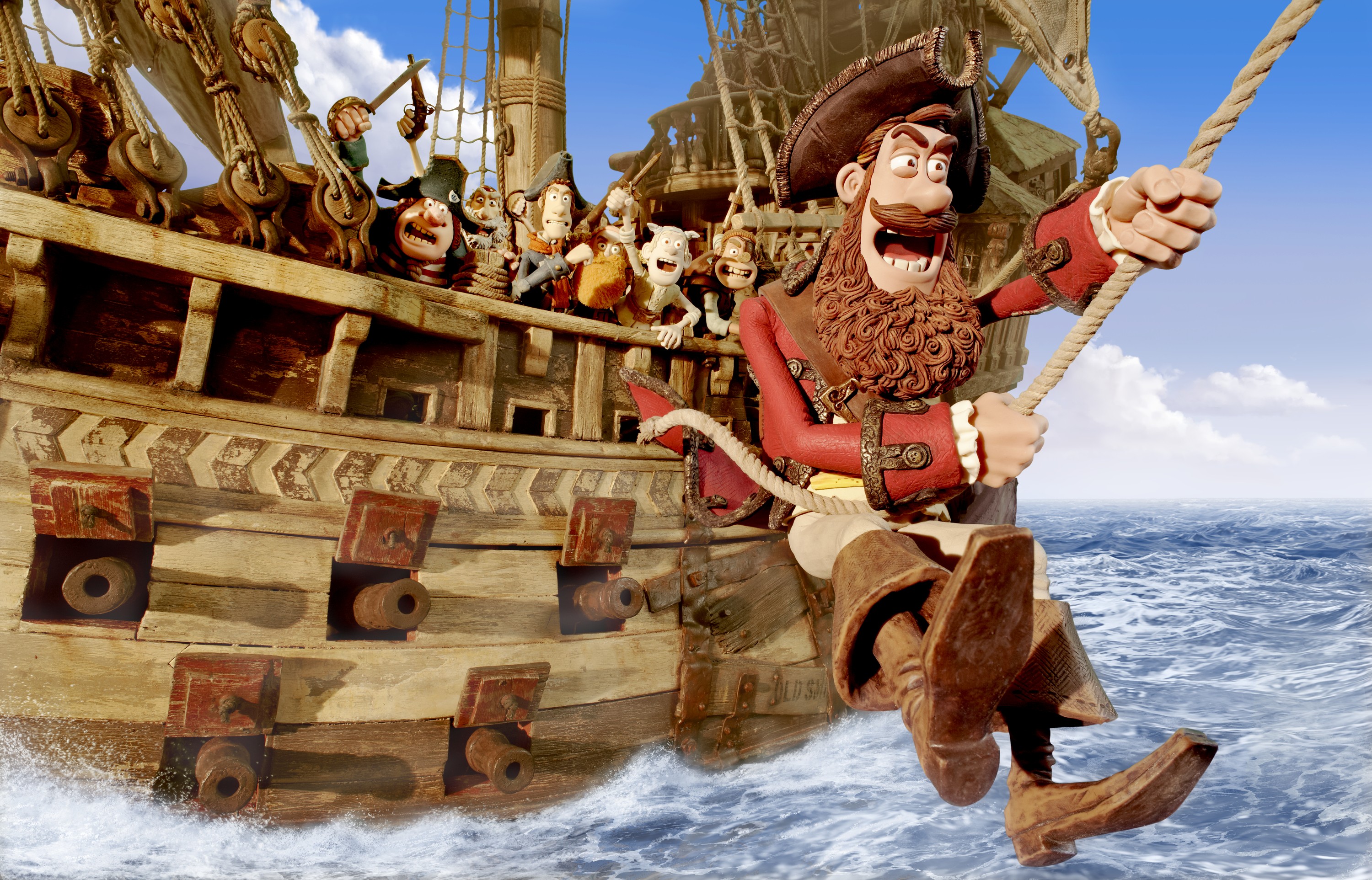 the, Pirates , Band, Of, Misfits, Animation, Adventure, Comedy, Cartoon, Pirate,  11 Wallpaper