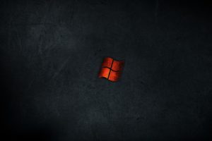 minimalistic, Dark, Red, Metal, Window