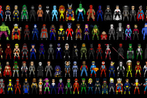 dc, Comics, Suit, Superheroes, Ghost, Rider, Pixel, Art, Marvel, Comics, Comparisons